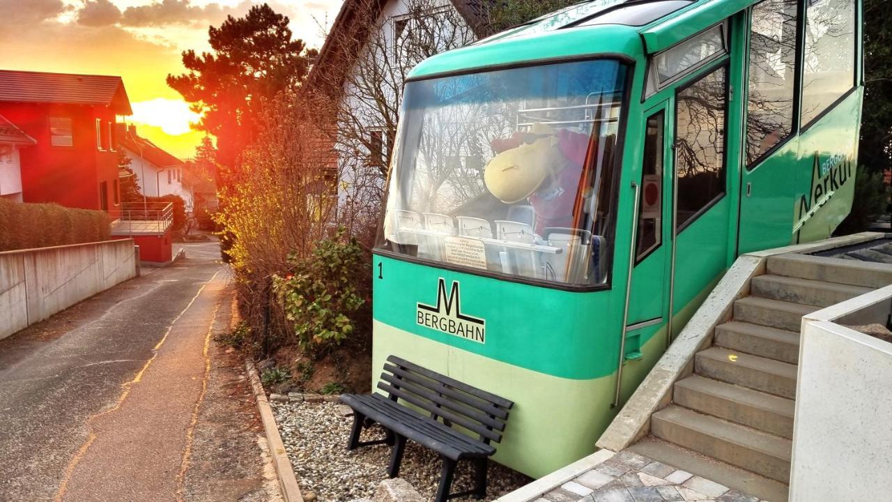 Exklusives Holzhaus Mit Bergbahn - Baden-Baden Im Schwarzwald Villa Eksteriør billede